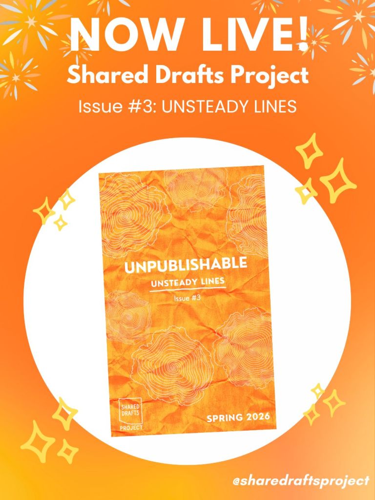 Cover of Issue 3: Unpublishable: Unsteady Lines